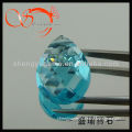 pear switzerland blue high quality blue glass beads china factory